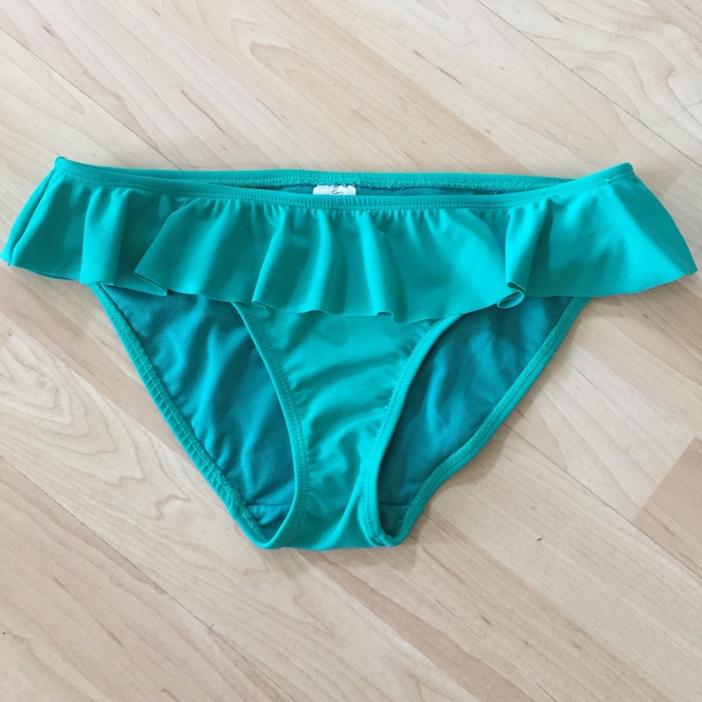 BODY Swimwear ruffle bikini bottom size XS